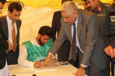 همزمان با سراسر کشور ثبت‌نام رای‌دهندگان در هرات آغاز شد