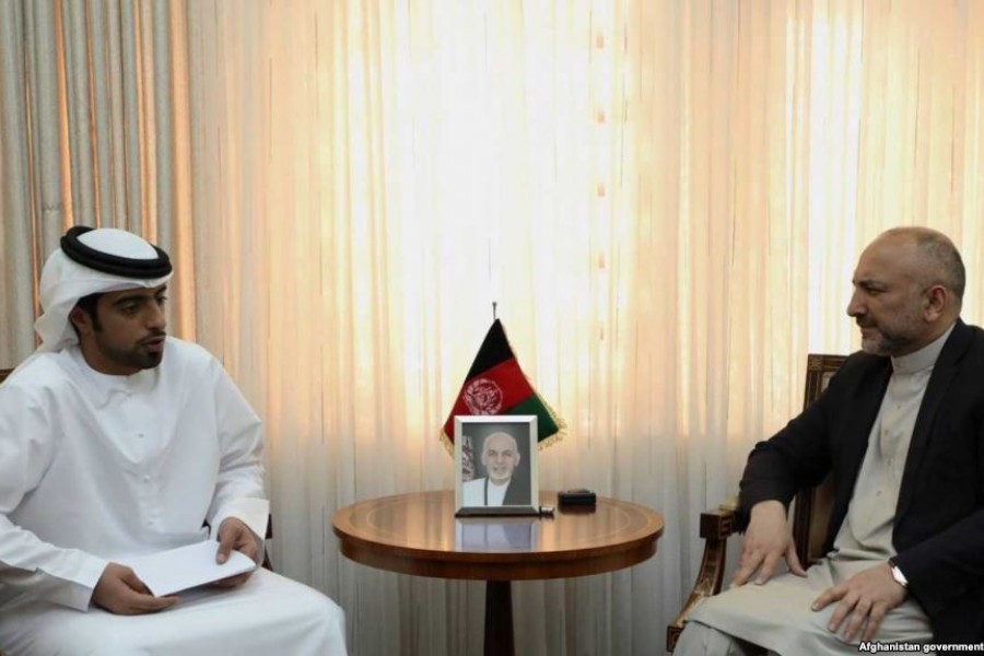 حمایت امارات از روند صلح افغانستان