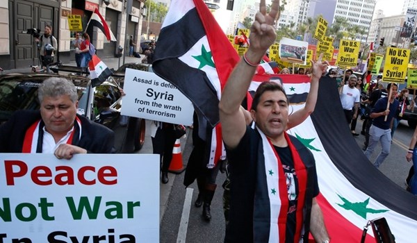 Protests over Syria Airstrikes Continue Across US