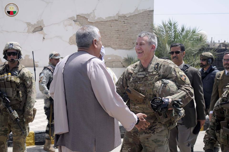 Nicholson vows to main relentless pressure to push Taliban towards peace