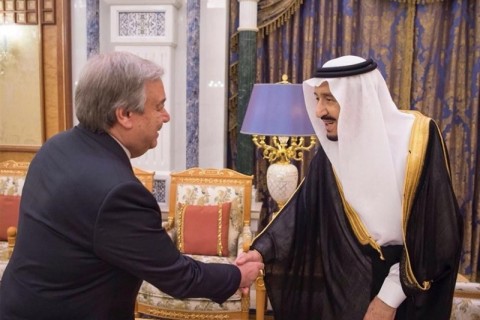 سفر دبیرکل سازمان ملل به عربستان سعودی