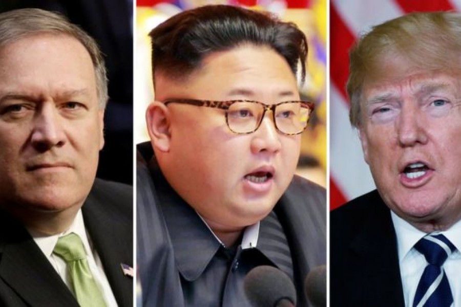 دیدار پنهانی رییس سیا با رهبر کوریای شمالی