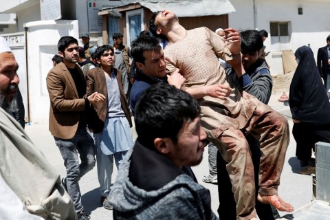 افزایش تلفات حمله انتحاری روز یک‌شنبه کابل به 69 شهید