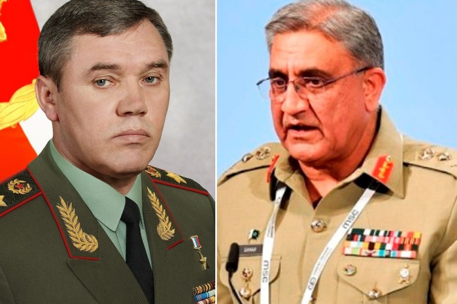 Top Russian and Pakistani Generals hold talks regarding Afghanistan