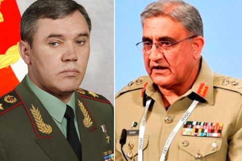 Top Russian and Pakistani Generals hold talks regarding Afghanistan