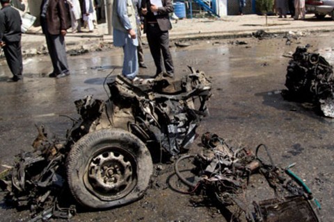 4 civilians killed, 7 wounded as suicide car bombing rocks Helmand