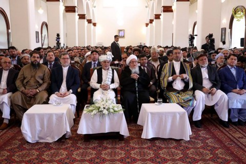 مراسم بزرگداشت از بیست و ششمین سالگرد پیروزی جهاد مردم افغانستان در ارگ ریاست جمهوری  