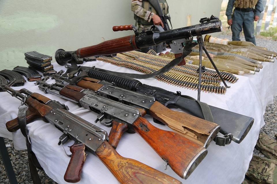 Large cache of weapons and ammunition seized in Kabul