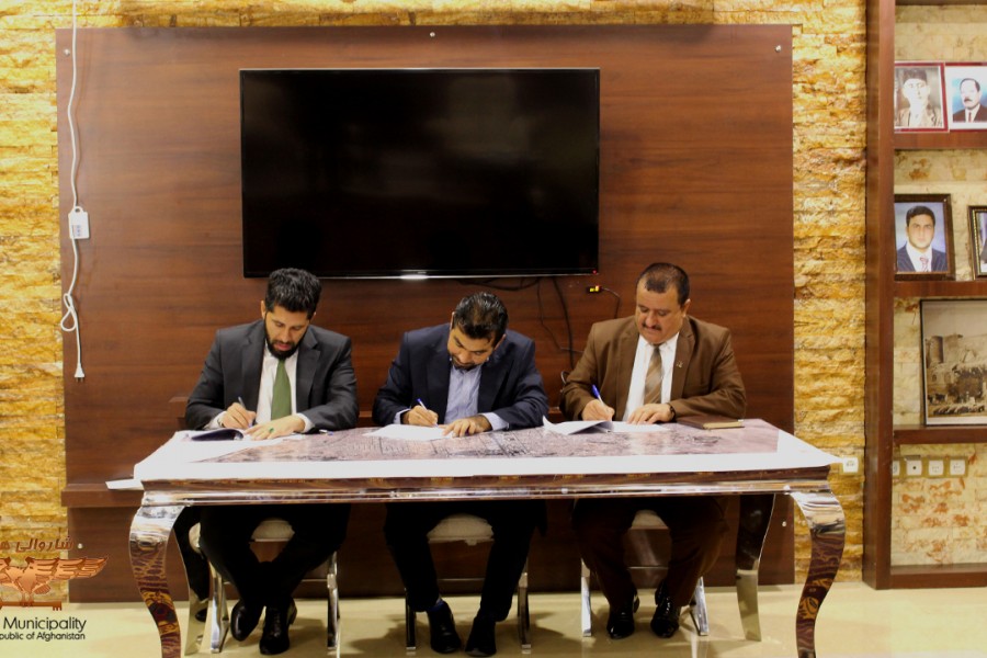 تفاهم نامۀ ایجاد کمیته شهرداری‌های مکاتب در شهر هرات به امضاء رسید‎