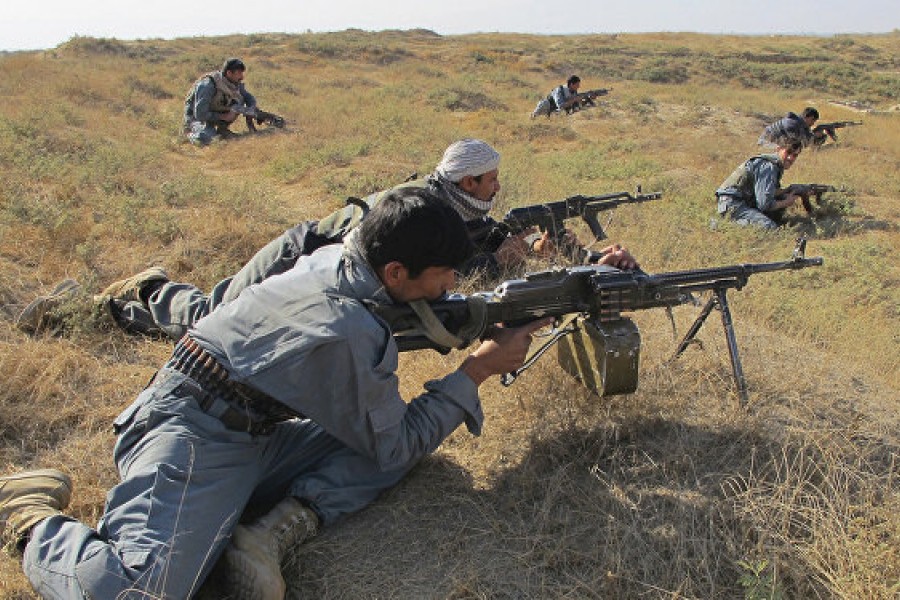 جنگ شدید نیروهای امنیتی و طالبان در ولسوالی دای چوپان زابل هم‌چنان ادامه دارد