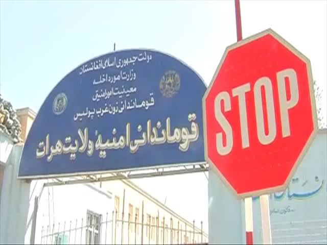 واژگون شدن موتر نیروهای امنیتی در هرات