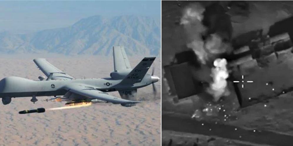 U.S. drone attack kills 3 ISIS militants in Nangarhar province of Afghanistan  
