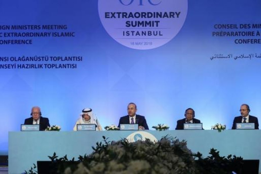 نشست فوق‌العاده شورای وزاری خارجه سازمان همکاری اسلامی در استانبول آغاز شد