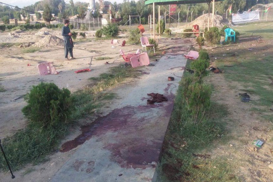 طالبان دست داشتن خود در انفجارهای ورزش‌گاه‌ کرکت جلال‌آباد را رد کرد
