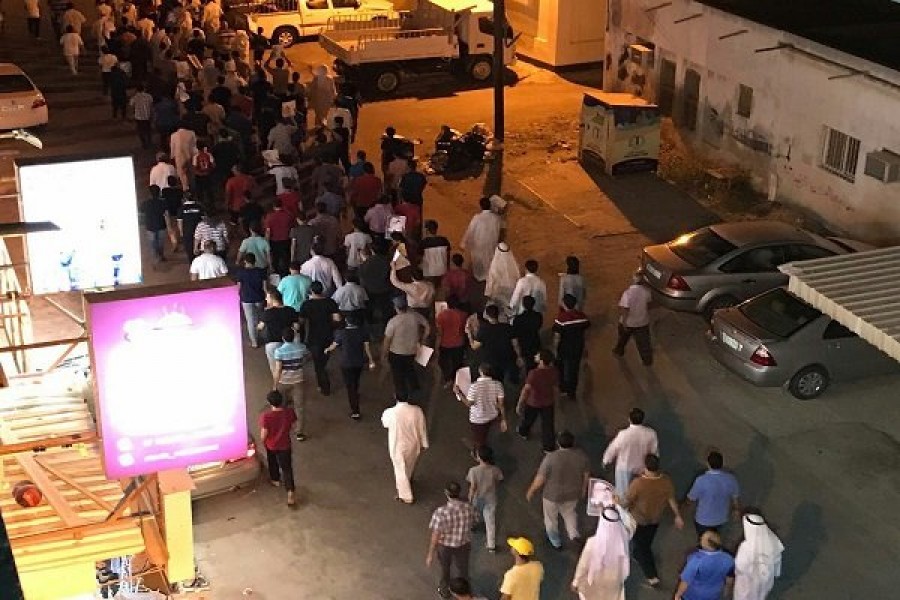 تظاهرات ضد امریکایی مردم در بحرین
