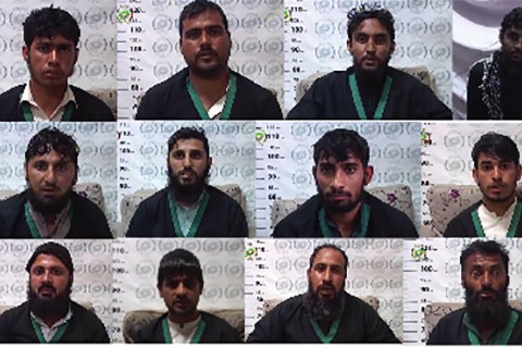 بازداشت ۱۳ عضو یک شبکه تروریستی در جلال‌آباد