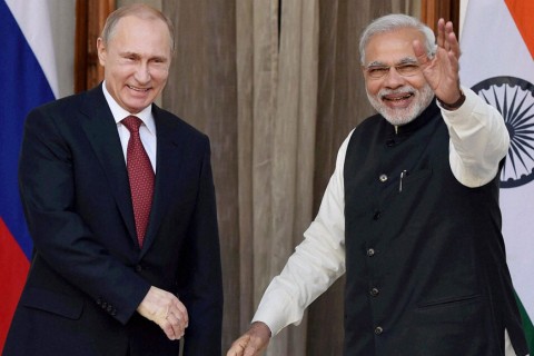 توافق رهبران هند و روسیه برای پیش‌برد یک پروژه مشترک توسعه‌یی در افغانستان