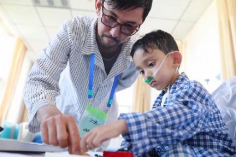 درمان بیماری قلبی 20 کودک افغان در چین