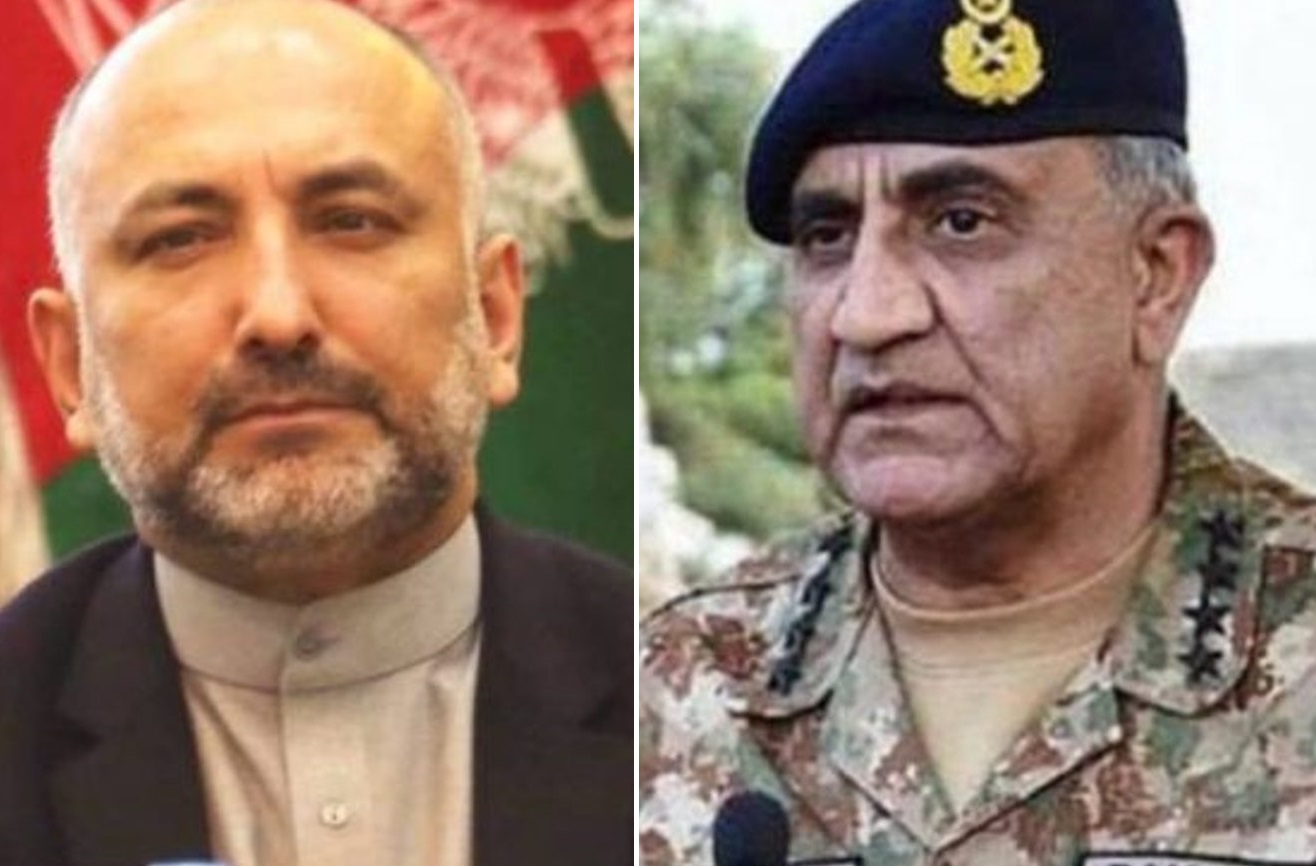NSA Atmar, top Afghan military officials to meet Pakistan’s Army Chief