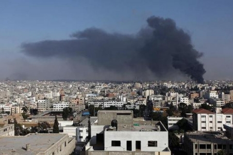 حمله توپخانه رژیم صهیونیستی به شمال نوار غزه