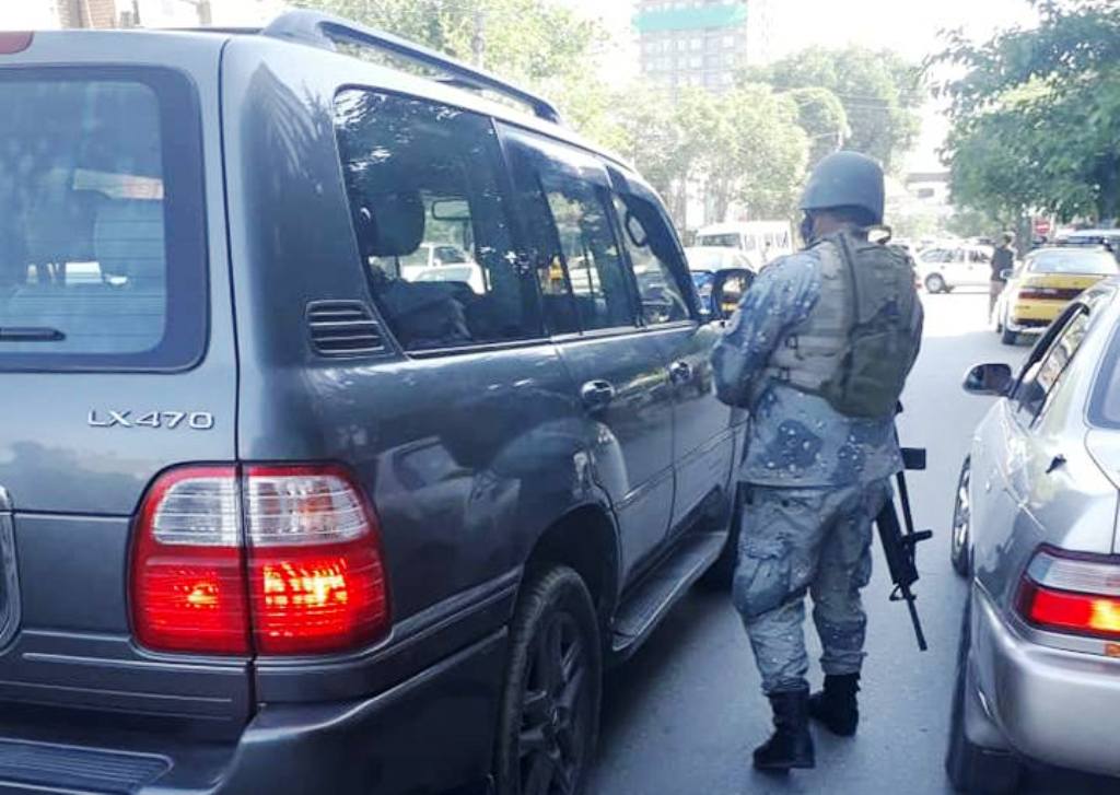 Kabul Police launch operation against illegal arms and vehicles