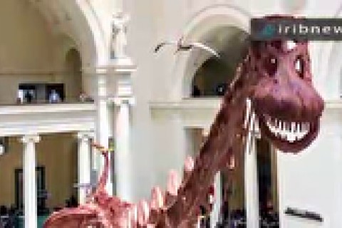 رونمایی از مدل بزرگترین دایناسور در جهان