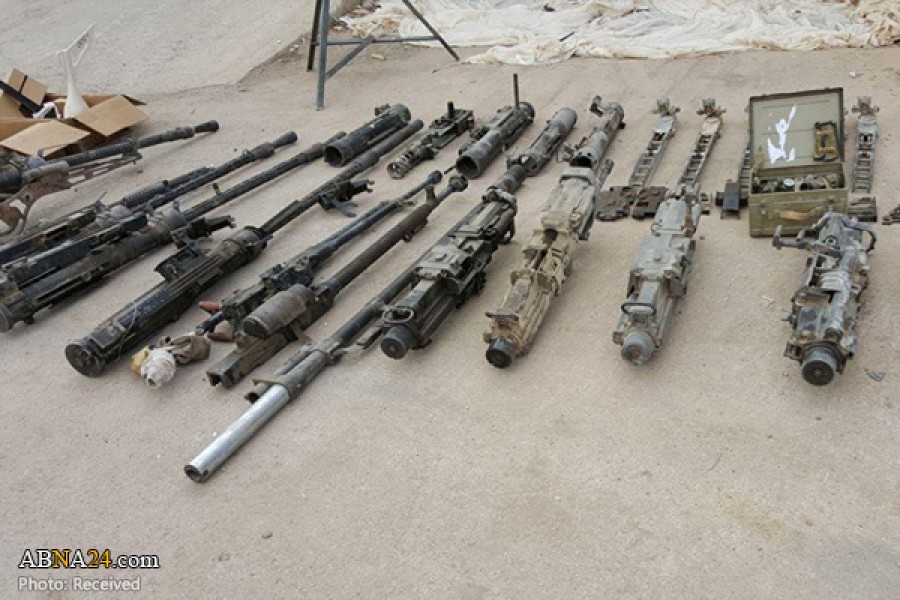 کشف و ضبط سلاح و مواد منفجره داعش در مناطق مختلف عراق