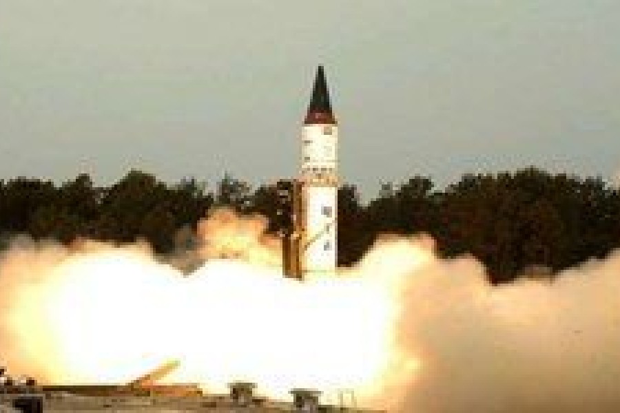آزمایش راکت بالستیک هسته‌ای در هند
