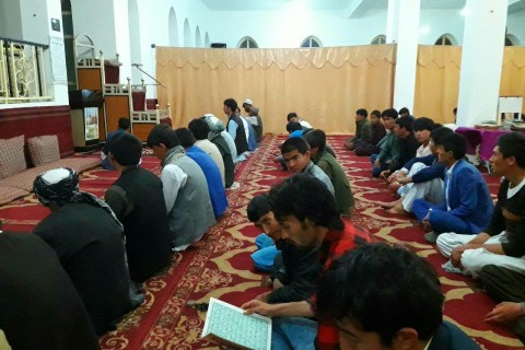 برگزاری آیین احیای شب‌ قدر و سوگواری شهادت امام علی (ع) در بامیان