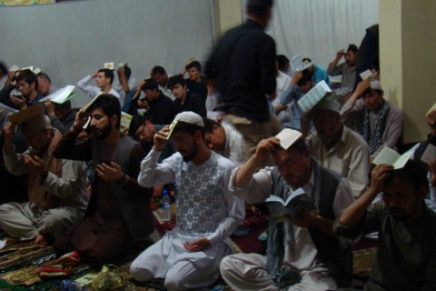 مراسم تجلیل از شب قدر(بیست و یکم) در حوزه علمیه رسالت، تکایا و  مساجد شهر کابل