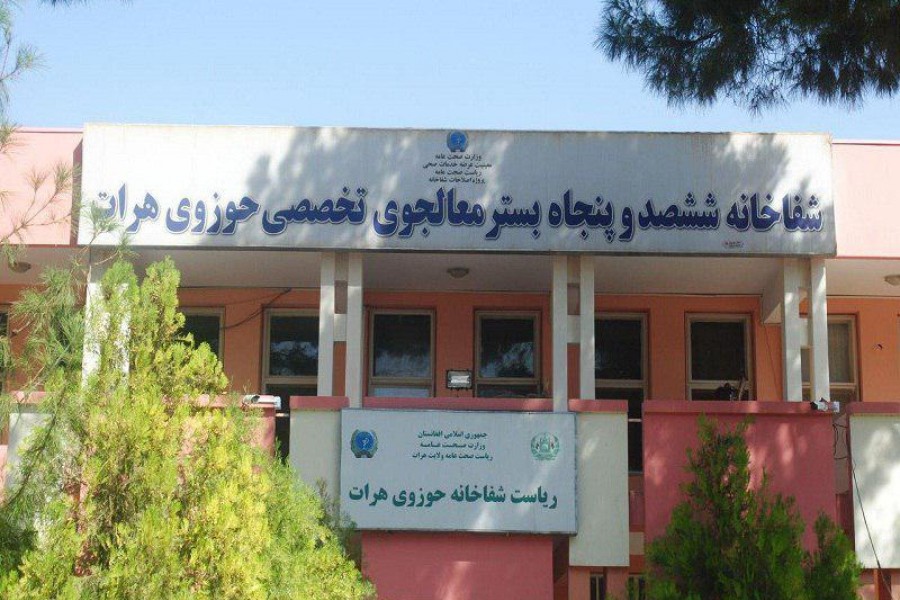بخش سرما درمانی در شفاخانه حوزوی هرات افتتاح شد