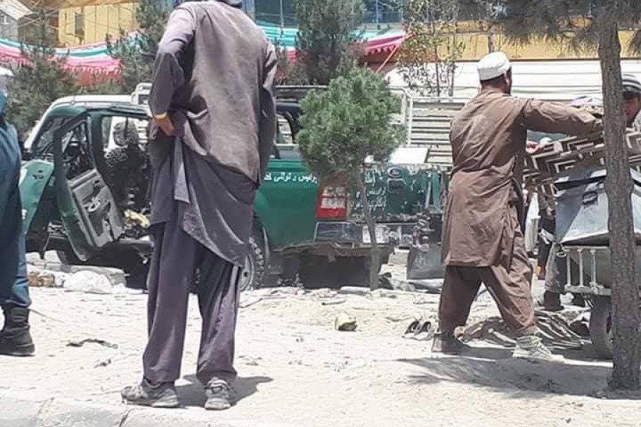 زخمی شدن ۴ نفر در انفجار ماین در کابل