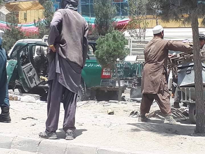 Explosion in Company of area of Kabul city
