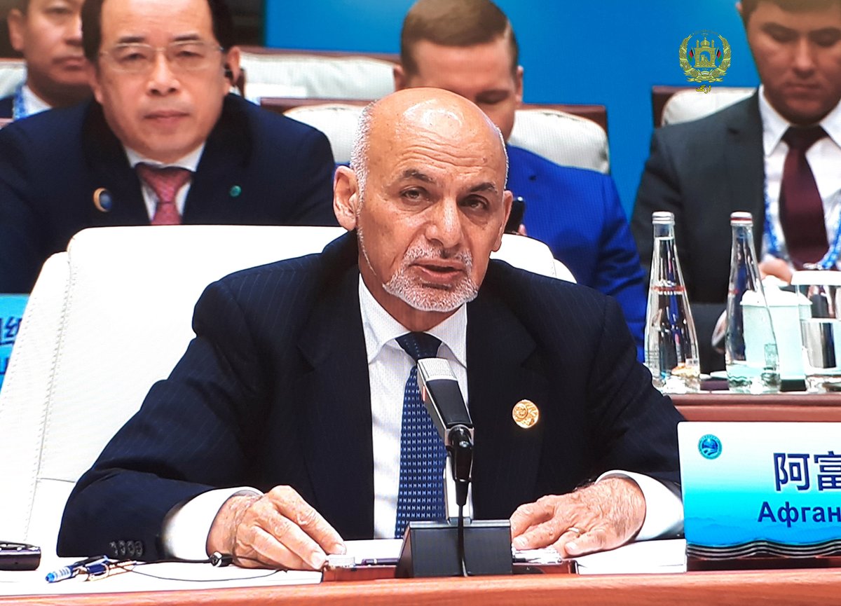 Remarks by H.E President Ashraf Ghani on the occasion of the Shanghai Cooperation Organization