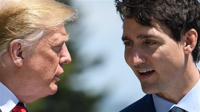 Trump rejects joint G7 communique, accuses Canada PM of lying
