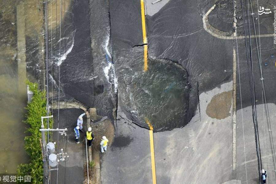 زخمی شدن بیش از 300 نفر در زلزله در جاپان