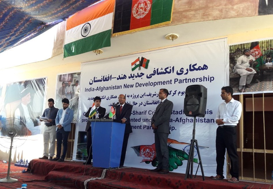 India lays foundation stones for 2 projects in Balkh province worth $4 million