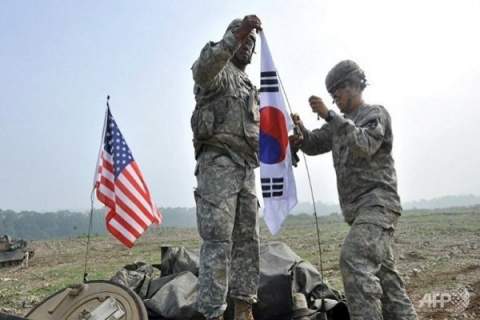 تعلیق تمرین‌های نظامی امریکا با کوریای جنوبی