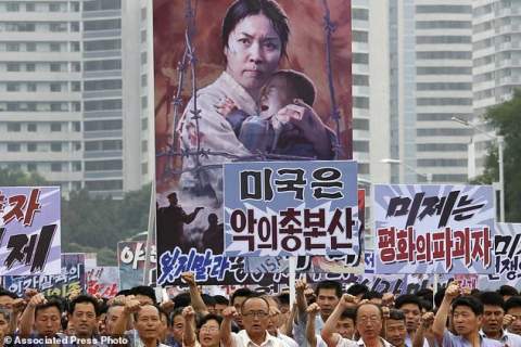 عدم برگزاری راهپیمایی ضد امریکایی سالانه در کوریای شمالی