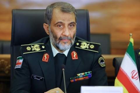 فرمانده مرزبانی ایران برای سفری دو روزه وارد کابل شد