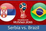 جام جهانی روسیه 2018/صربستان /برزیل