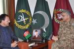 دیدار رییس ستاد ارتش پاکستان با سفیر افغانستان در اسلام‌آباد