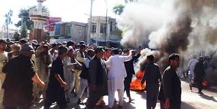 Afghan tensions rise as protest in north turns violent