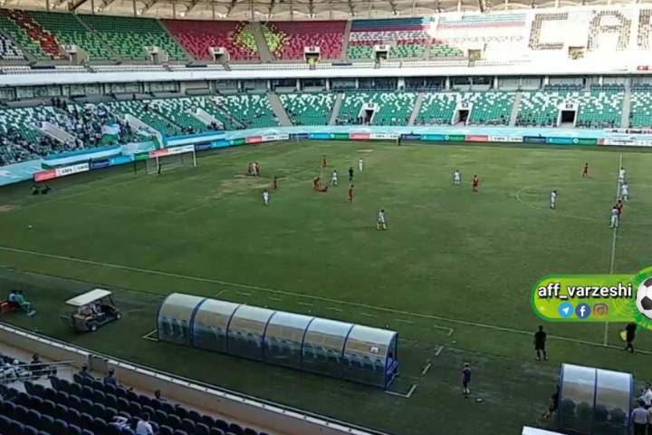 اولین شکست تیم ملی فوتبال زیر 16 سال کشور در مسابقات قهرمانی مرکز آسیا