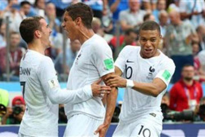 اروگوئه صفر- فرانسه 2؛ صعود بی‌دردسر به نیمه نهایی