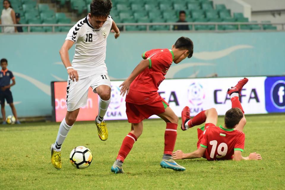 Afghanistan defeats Tajikistan in Under-16s football match