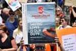 تظاهرات در شهرهای مختلف جرمنی در حمایت از مهاجران