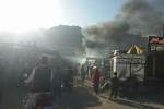 آتش‌سوزی در مرکز دایکندی، خسارت به‌بار آورد