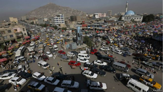 Explosion near Ministry of Rural Rehabilitation in Kabul city