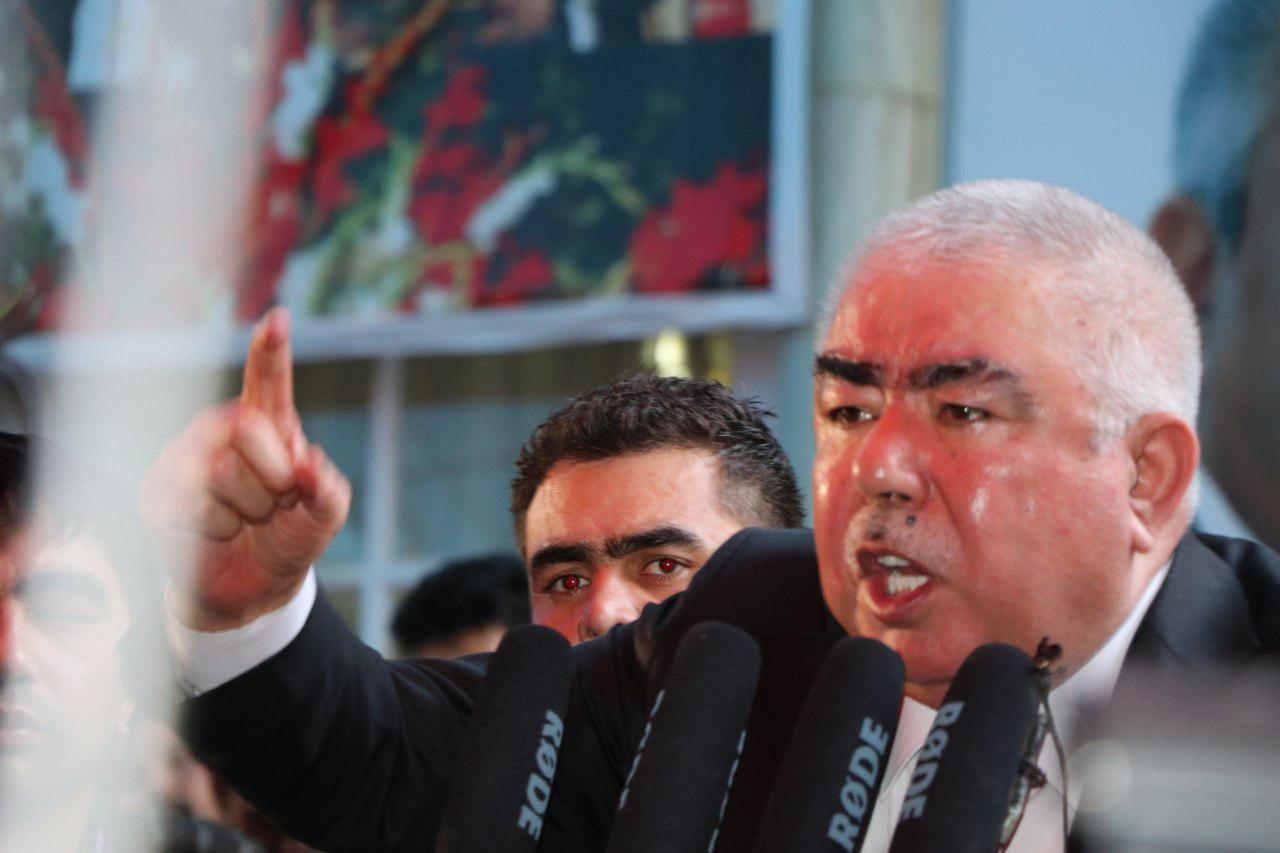 Dostum asks Supporters To End Faryab Protests and come back to normal life